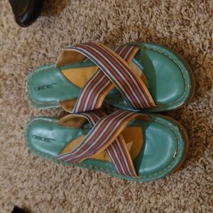 Cherokee women's summer beach sandals! Wedge heels